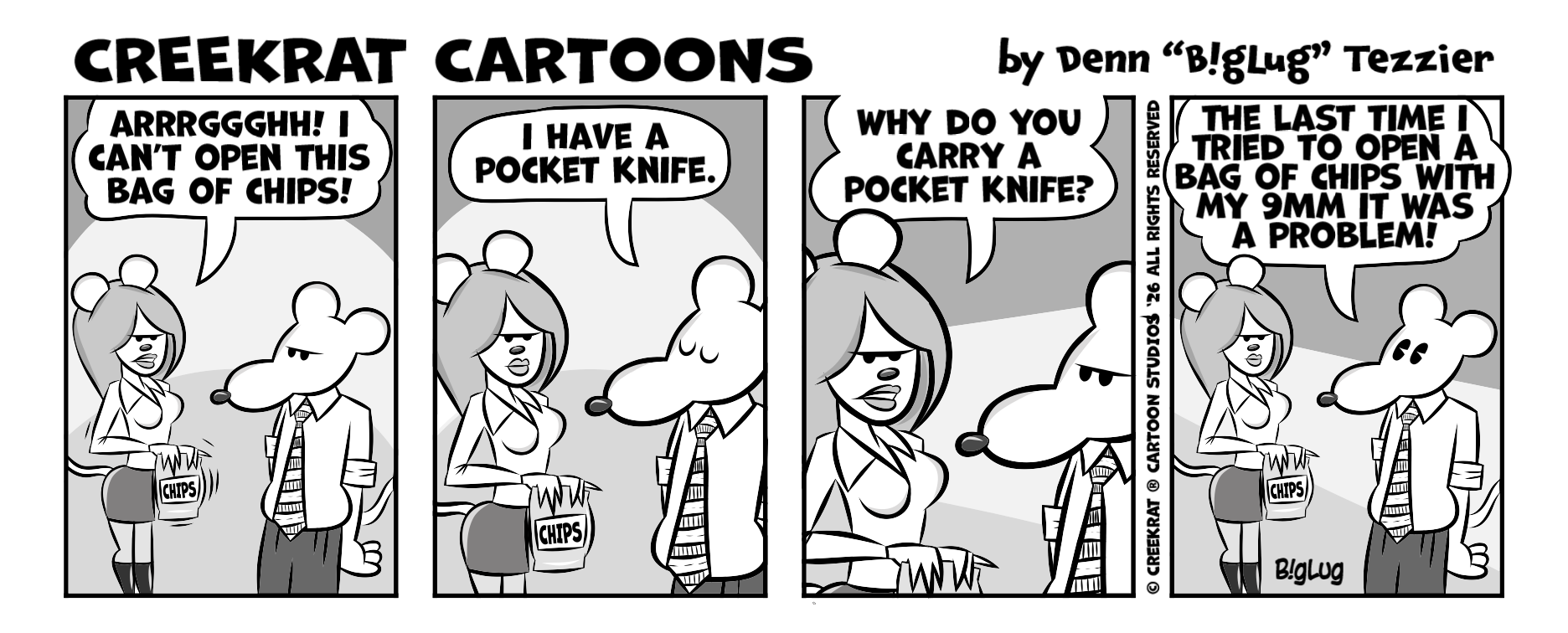 Current CreekRat comics